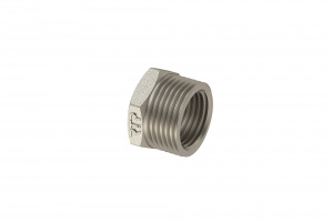 Футорка латунная никелирован. 1 1/4"х1" РТП 25129