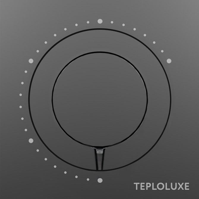 Терморегулятор механический Теплолюкс Solus черный