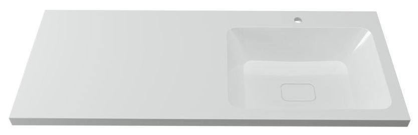 Раковина мебельная "Kamilla 110" (правая чаша) без кронштейна