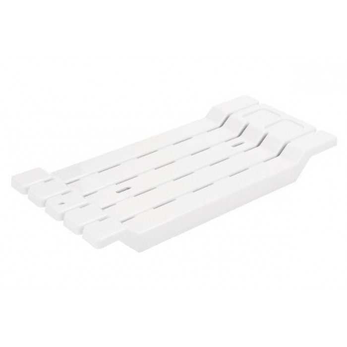 Сиденье на ванну Дунья Догуш пластик белое 322x706x70 (1/12)
