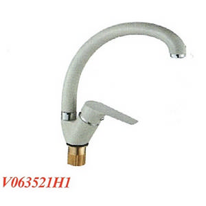 063521H1 Смеситель для кухни "утка" СЕРЫЙ (10/1)