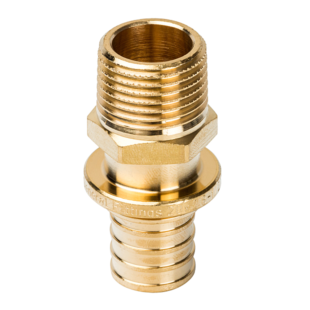 Переходник  аксиальный S20X1/2"M  "VER-PRO" (210/5шт)