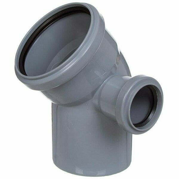 Отвод канализ. 110/50х45 правый /РТП/ ВК 36684 (1/40)