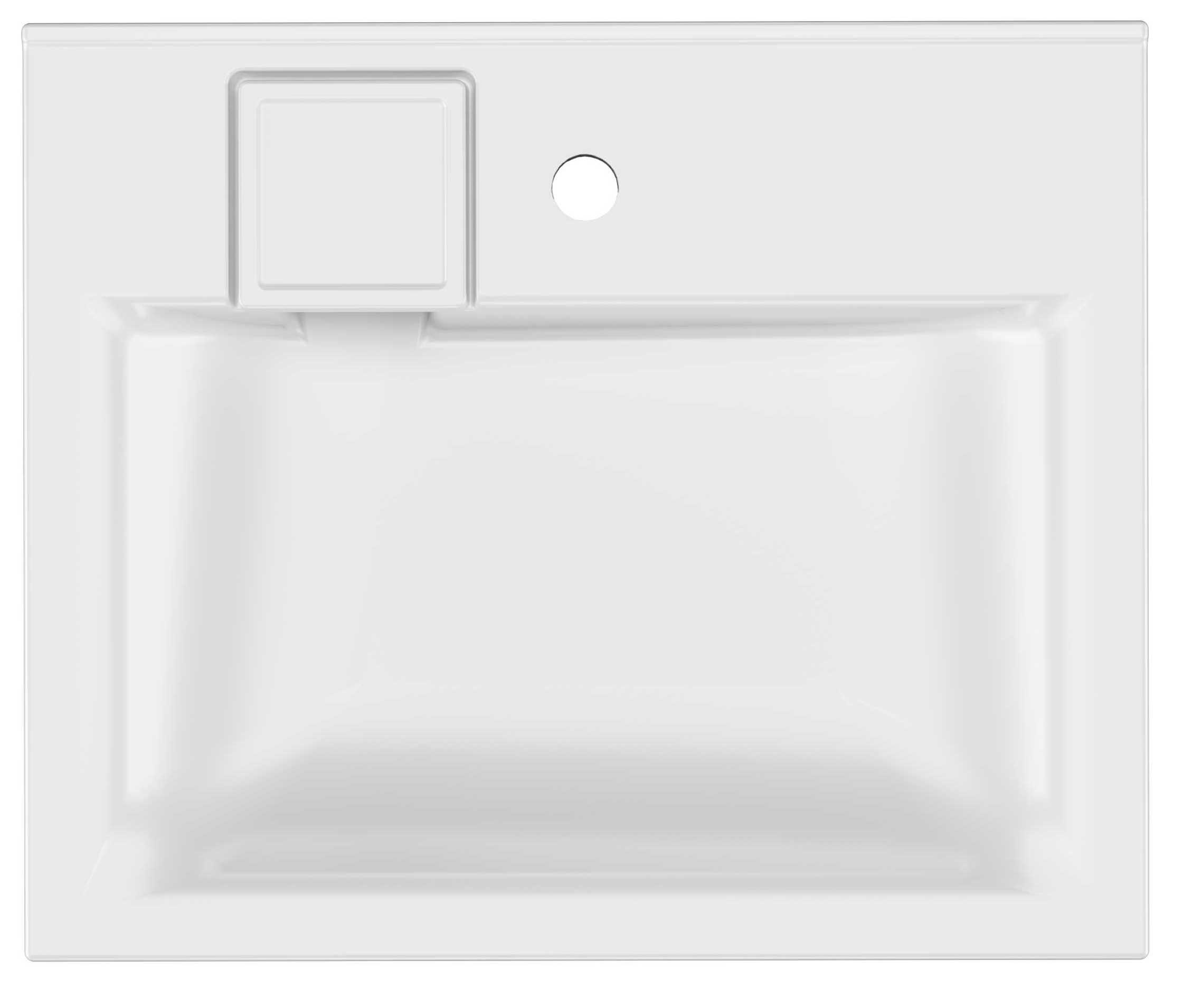 Раковина над стиральной машиной "Paola Siena 500" 600х500х103 /Ulgran/