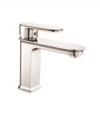 AF19004 Смеситель для умывальника 35мм литой,  хром