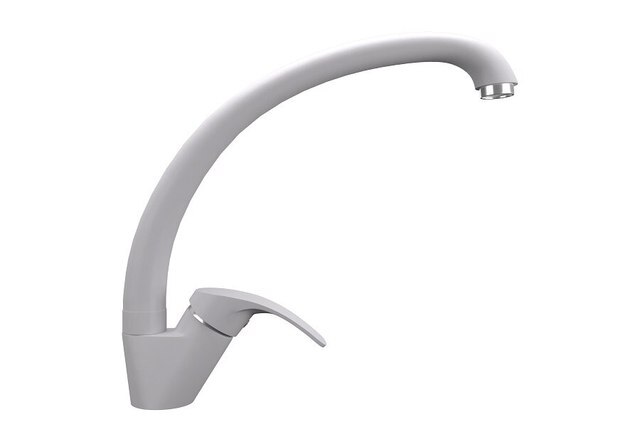 Смеситель д/кухни ULGRAN Quartz UQ-007-04 ПЛАТИНА