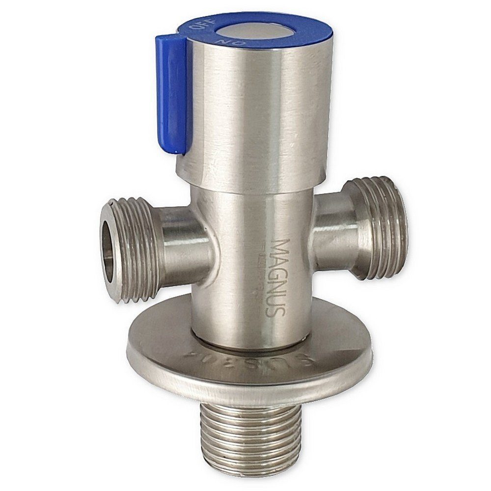 Кран 3-проходн. 1/2" НР д/подкл. лейки биде и бочка унитаза VER68 ViEiR (1/100)